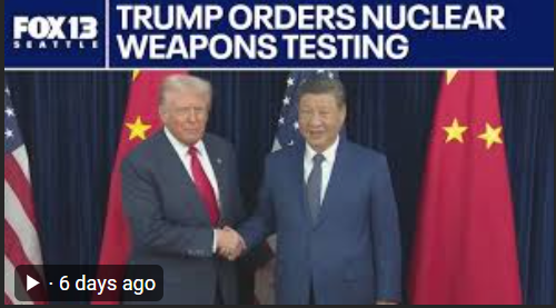 Trump Decides To Continue Nuclear Weapons Testing