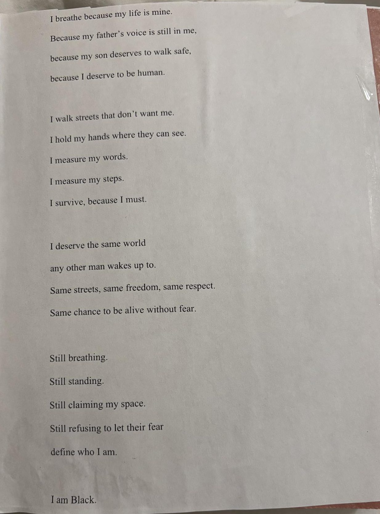 Police Brutality Zine