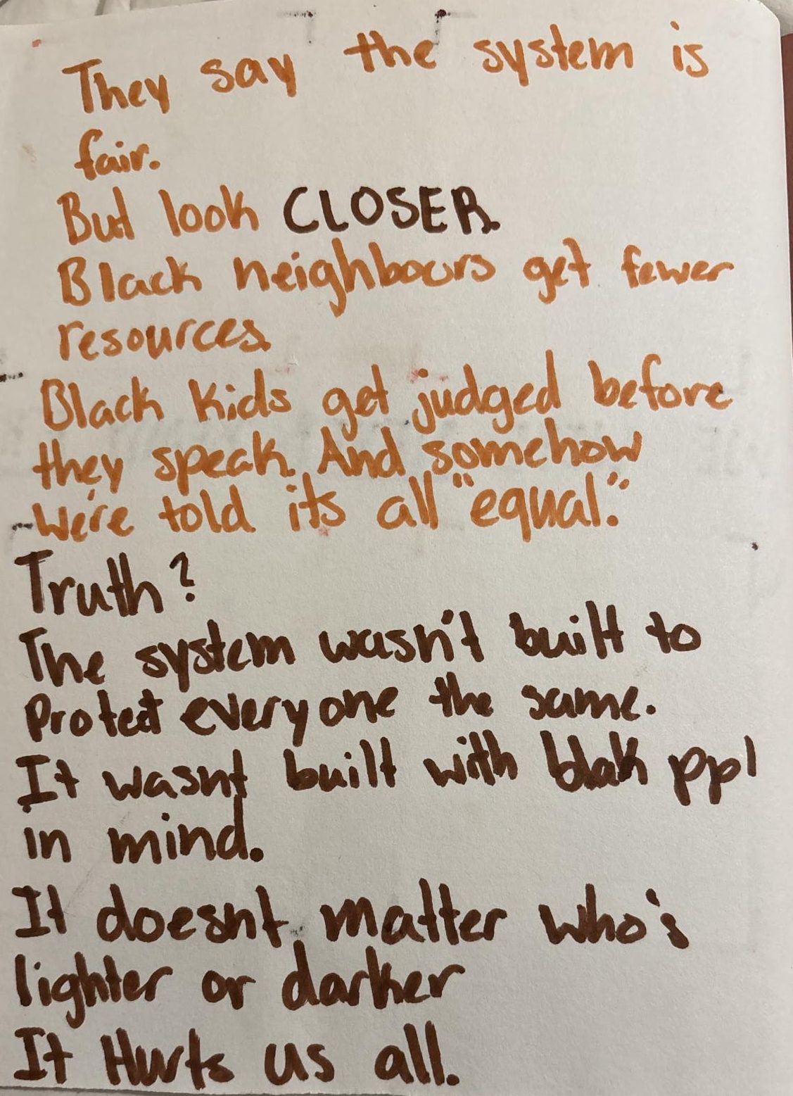 Police Brutality Zine
